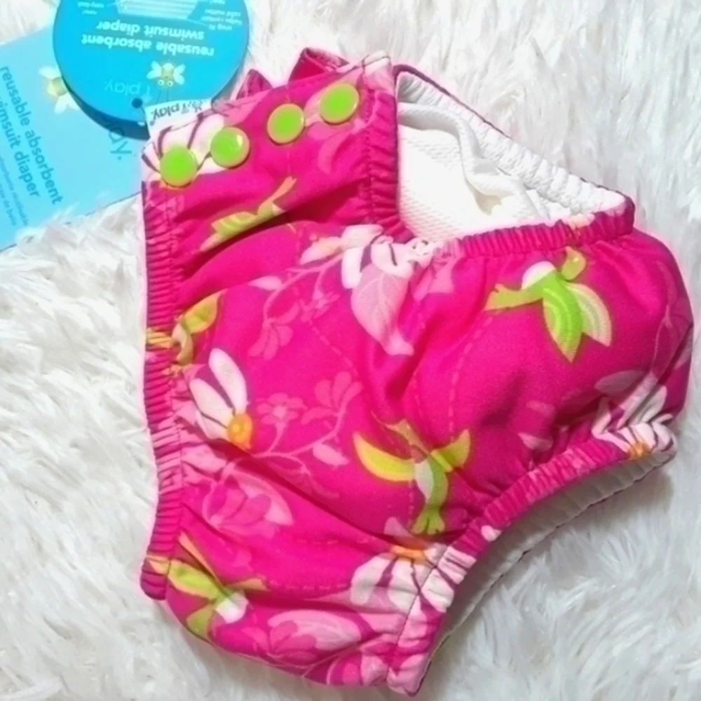 I Play Reusable Absorbant Swimsuit Diaper-6 Months